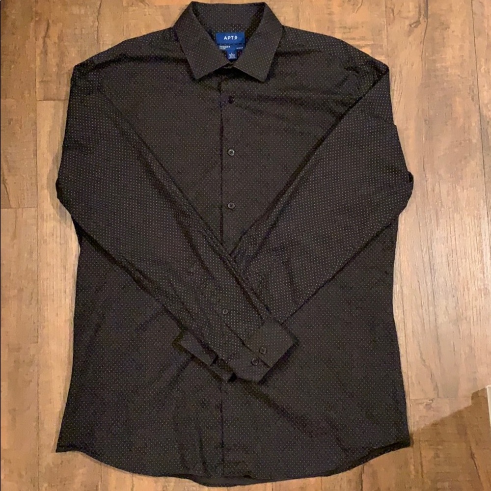 Apt 9 Slim Fit Premier Flex Dress Shirt